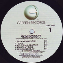 Load image into Gallery viewer, Berlin : Love Life (LP, Album, All)

