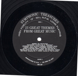 Various : 23 Great Themes From Great Music (LP, Comp)