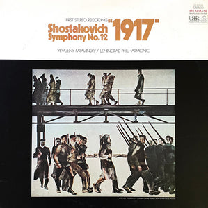Shostakovich* / Yevgeny Mravinsky*, Leningrad Philharmonic* : Shostakovich Symphony No. 12 "1917" (LP, Album)