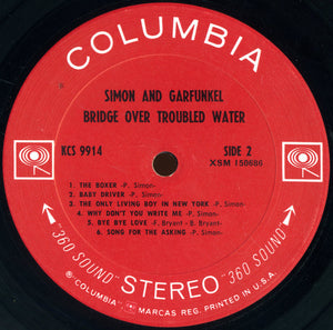 Simon And Garfunkel* : Bridge Over Troubled Water (LP, Album, San)