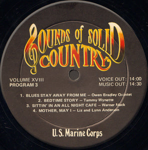 Various : Sounds Of Solid Country Vol. 18 (6xLP + LP, S/Sided + Box, Transcription)