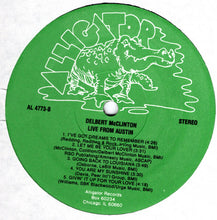 Load image into Gallery viewer, Delbert McClinton : Live From Austin (LP, Album)
