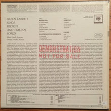 Charger l&#39;image dans la galerie, Eileen Farrell / Debussy* / Fauré* / Respighi* / Castelnuovo-Tedesco* / George Trovillo : Eileen Farrell Sings French And Italian Songs (LP)
