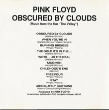 Load image into Gallery viewer, Pink Floyd : Obscured By Clouds (Music From The Film "The Valley") (CD, Album, RE, Jap)
