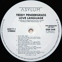 Load image into Gallery viewer, Teddy Pendergrass : Love Language (LP, Album, Promo, AR )
