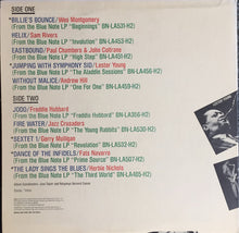 Laden Sie das Bild in den Galerie-Viewer, Various : Blue Note Re-Issue Sampler (LP, Mono, Smplr)
