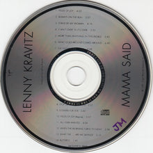 Load image into Gallery viewer, Lenny Kravitz : Mama Said (CD, Album)
