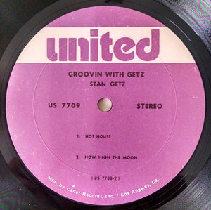 Stan Getz : Groovin' With Getz (LP, Comp, RE)