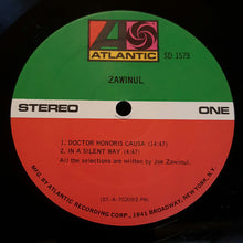 Load image into Gallery viewer, Zawinul* : Zawinul (LP, Album, PR)
