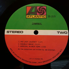 Load image into Gallery viewer, Zawinul* : Zawinul (LP, Album, PR)
