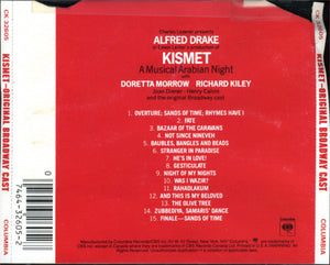 Alfred Drake & The Kismet Original Broadway Cast : Kismet (CD, Album, RE)