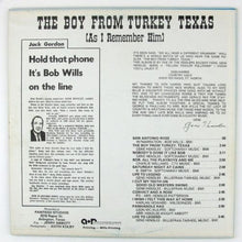 Load image into Gallery viewer, Gene Henslee : The Boy From Turkey Texas (As I Remember Him) (LP, Album)
