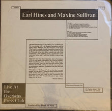 Charger l'image dans la galerie, Earl Hines And Maxine Sullivan : Live At The Overseas Press Club (LP)
