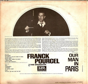 Franck Pourcel And His Orchestra* : Our Man In Paris (LP, Album, Mono)