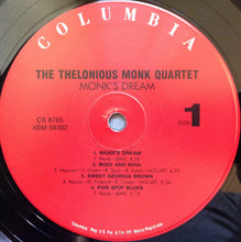 Charger l'image dans la galerie, The Thelonious Monk Quartet : Monk's Dream (LP, Album, RE)
