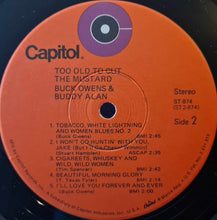 Load image into Gallery viewer, Buck Owens &amp; Buddy Alan : Too Old To Cut The Mustard? (LP, Album)
