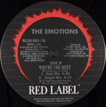 Charger l&#39;image dans la galerie, The Emotions : You&#39;re The Best (12&quot;, Single)
