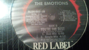 The Emotions : You're The Best (12", Single)