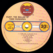 Charger l&#39;image dans la galerie, Runt : The Ballad Of Todd Rundgren (LP, Album, RE)

