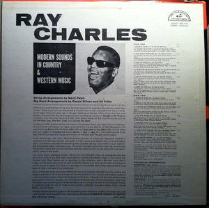 Ray Charles : Modern Sounds In Country And Western Music (LP, Album, Mono, RP)