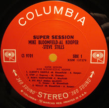 Load image into Gallery viewer, Mike Bloomfield / Al Kooper / Stephen Stills : Super Session (LP, Album, 360)
