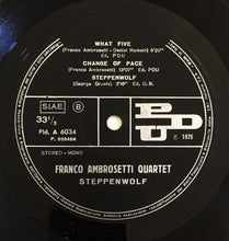Laden Sie das Bild in den Galerie-Viewer, Franco Ambrosetti Quartet : Steppenwolf (LP, Album)
