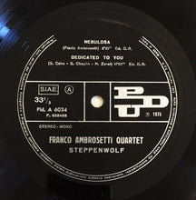 Laden Sie das Bild in den Galerie-Viewer, Franco Ambrosetti Quartet : Steppenwolf (LP, Album)
