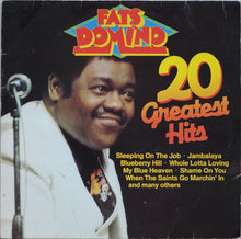 Load image into Gallery viewer, Fats Domino : 20 Greatest Hits (LP, Comp)
