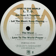 Load image into Gallery viewer, L.T.D. : Love To The World (LP, Album, Ter)
