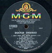 Charger l&#39;image dans la galerie, Maurice Jarre : Doctor Zhivago Original Soundtrack Album (LP, Album, Gat)
