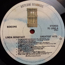 Charger l'image dans la galerie, Linda Ronstadt : Greatest Hits (LP, Comp, PRC)
