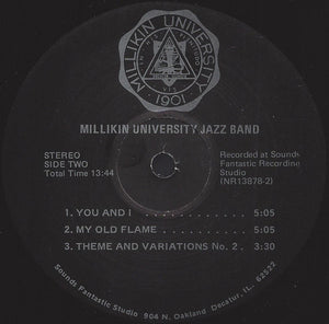 Millikin University Jazz Band : Plays Holman (LP)