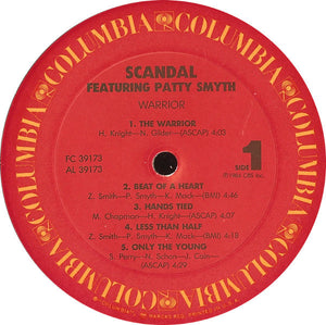 Scandal (4) Featuring Patty Smyth : Warrior (LP, Album, Car)