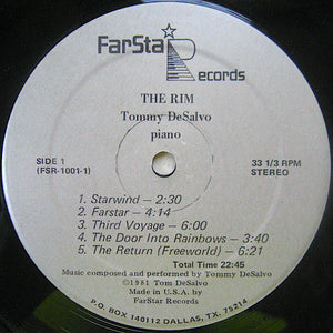 Tommy DeSalvo : Plays From The Rim (LP)