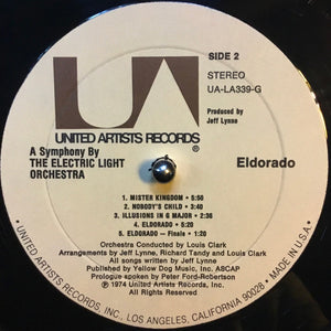 Electric Light Orchestra : Eldorado - A Symphony By The Electric Light Orchestra (LP, Album, Res)