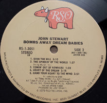 Load image into Gallery viewer, John Stewart (2) : Bombs Away Dream Babies (LP, Album, 56-)
