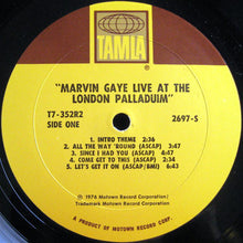 Load image into Gallery viewer, Marvin Gaye : Live At The London Palladium (2xLP, Album)
