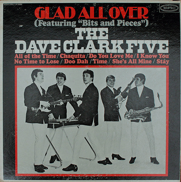 The Dave Clark Five : Glad All Over (LP, Album, Mono, RP, Ter)