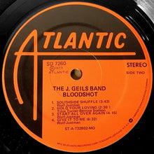 Charger l'image dans la galerie, The J. Geils Band : Bloodshot (LP, Album, RP, Mon)

