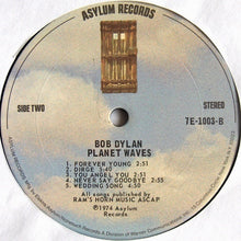 Laden Sie das Bild in den Galerie-Viewer, Bob Dylan : Planet Waves (LP, Album, San)
