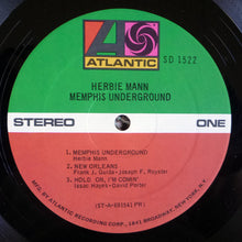 Laden Sie das Bild in den Galerie-Viewer, Herbie Mann : Memphis Underground (LP, Album, PR )
