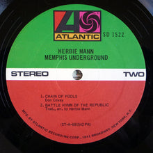 Laden Sie das Bild in den Galerie-Viewer, Herbie Mann : Memphis Underground (LP, Album, PR )
