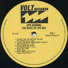 Laden Sie das Bild in den Galerie-Viewer, Otis Redding : The Dock Of The Bay (LP, Album, Mono, RE, 180)
