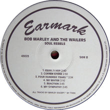 Load image into Gallery viewer, Bob Marley And The Wailers* : Soul Rebels (LP, Album, RE, 180)
