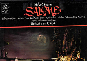 Richard Strauss - Hildegard Behrens, José van Dam, Karl-Walter Böhm, Agnes Baltsa, Wiesław Ochman, Heljä Angervo, Wiener Philharmoniker, Herbert von Karajan : Salome (2xLP + Box)