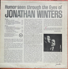 Laden Sie das Bild in den Galerie-Viewer, Jonathan Winters : Humor Seen Through The Eyes Of Jonathan Winters (LP, Album, Mono, Scr)
