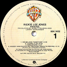 Laden Sie das Bild in den Galerie-Viewer, Rickie Lee Jones : Pirates (LP, Album, Spe)
