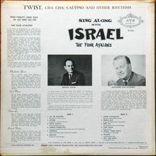 Laden Sie das Bild in den Galerie-Viewer, The Four Ayalons : Sing Along with Israel (LP, Album, Mono)
