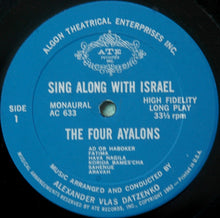Laden Sie das Bild in den Galerie-Viewer, The Four Ayalons : Sing Along with Israel (LP, Album, Mono)
