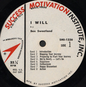 Ben Sweetland : I Will (LP)